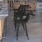 Flash Furniture 24" Black LeatherSoft Counter Stools, PK 2 CH-212069-24-BK-GG - alternate 8